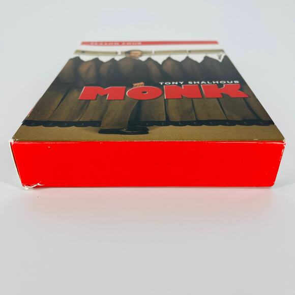 Monk - The Complete Fourth Season (DVD, 2006, 4-Disc Set) - Good Used Condition - Picture 6 of 15